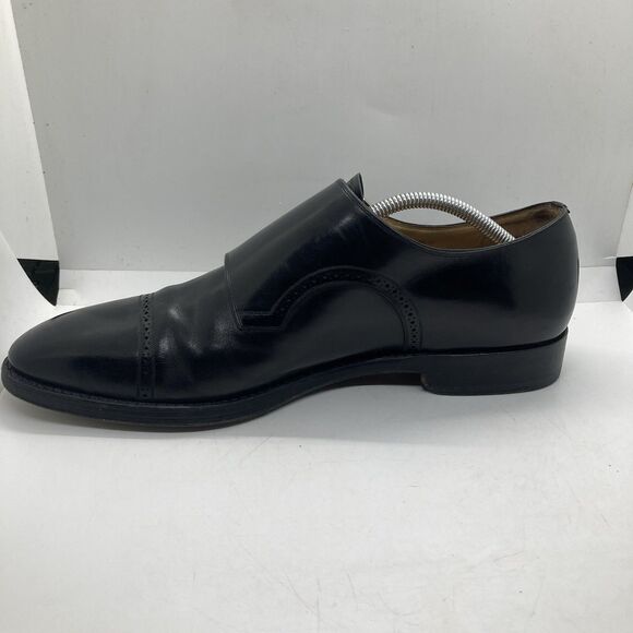BALLY SCRIBE DOUBLE MONK STRAP Black Mens 9.5 DRESS SHOES main image 6